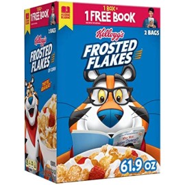 Frosted Flakes Kellogg's Cereal, 61.9 oz