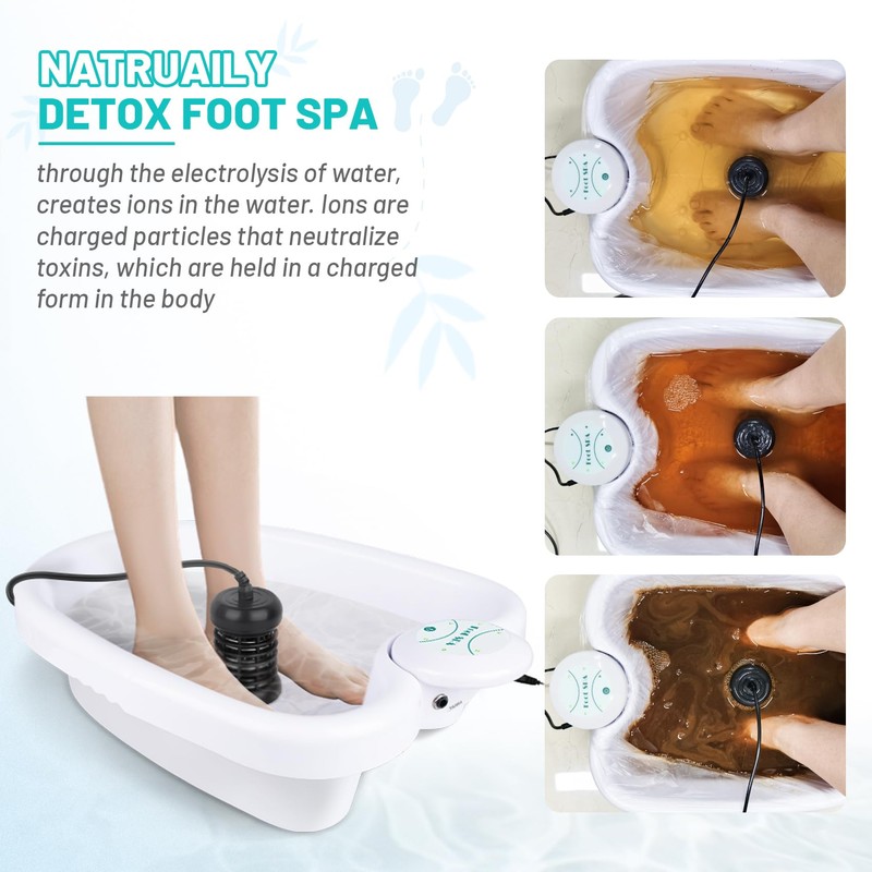LeCuag Ionic Foot Spa Detox Machine Ion Foot Spa Detox