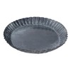 The Country House Collection Rustic Galvanized Metal Oval Pan Candle