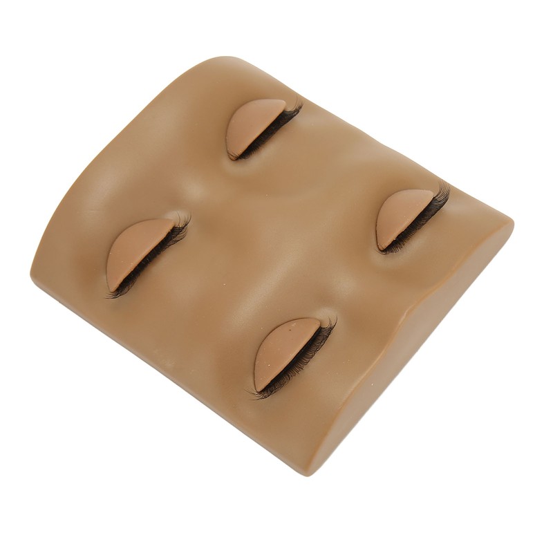 Eyelash Practice Mannequin Head Double Layer Lash Mannequin Head with