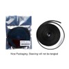 25ft - 1/8 inch PET Expandable Braided Sleeving – Black