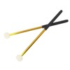 2 Pcs Timpani Mallet Soft Wool Felt Head Anti Slip