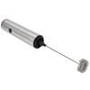 Stainless Steel Electric Milk Frother Handheld Egg Beater USB Charging