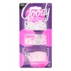 Goody Classics Polybands elástico, Multi 250 en transparente, 0.649 onzas,