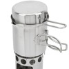 Stainless Steel Cookware Set Portable Camping Stove Cooking Pot Set