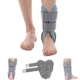 DFDAGDA Tobilleras para esguince Ajustable con soporte lateral, para Esguinces de Tobillo, Lesiones en El Pie, Tendinitis para Fisioterapia y Rehabilitacion, Puede Aliviar El Dolor y La Hinchazón (Paquete A)