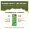 Swirl Matcha Latte Mezcla De Leche Con Té Verde 38
