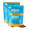 Riley's Organics Jerky Jibbs Beef Recipe Dog Treats 2 Pack