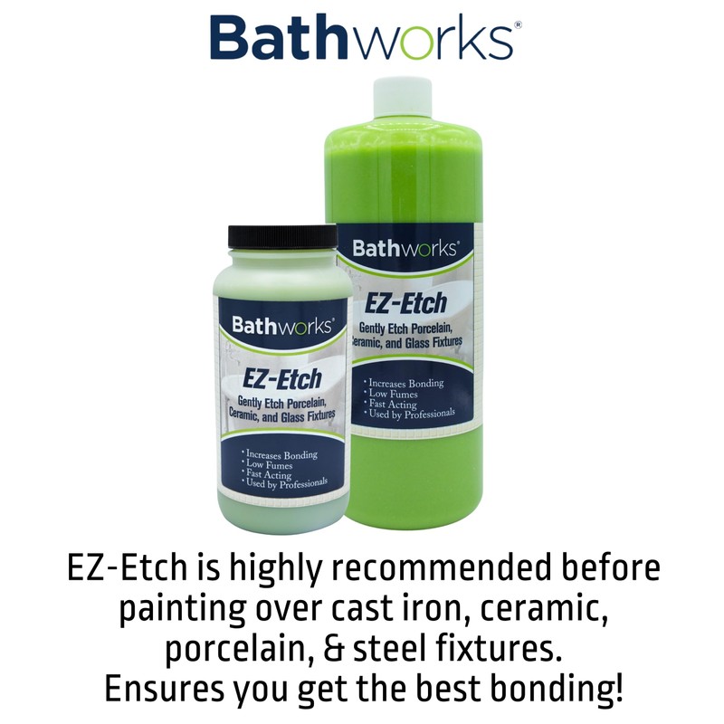 Bathworks DIY PREMIUM Bathtub & Tile Refinishing Kit; 20 oz;