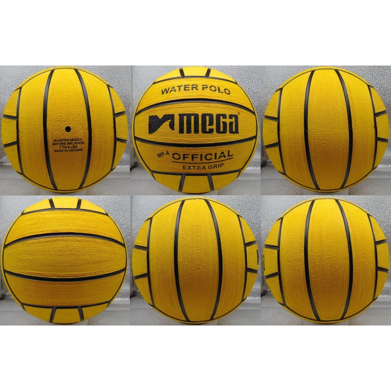 Mega Sport Water Polo Ball, Size 4, Yellow