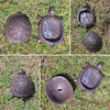 SUYAUU Spare Key Hider Turtle Shape, Brown Cast Iron Turtle