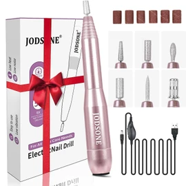 JODSONE 6 in 1 Nail Cutter, Electric Nail File for Acrylic and Gel Nails, Professional Nail Cutter, Efile Manicure and Pedicure Set