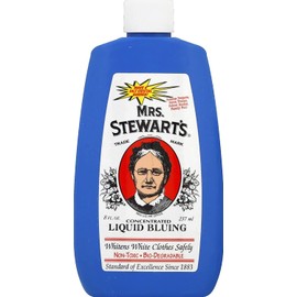 (Pack of 6) Mrs. Stewart's Concentrated Liquid Bluing, 8 fl oz each, Bio-Degradable