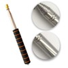 Stainless Steel Telescopic Flagpole Extendable Guide Flag Pole with Anti-Slip