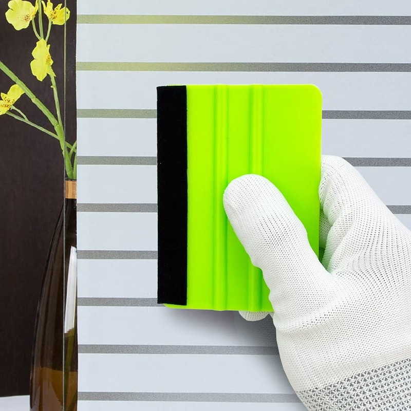 Lunbengo 20 Piece Car Wrap Plastic Squeegee, 10 * 7cm