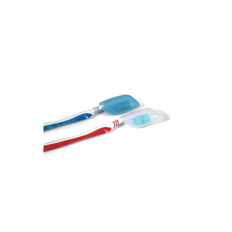 Coghlan's Silicone Toothbrush Covers 2-Pack - BPA-Free, Reusable, Durable Travel