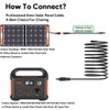 30Ft Jackery Extension Cable 14AWG 8mm Solar Panel Extension Cable