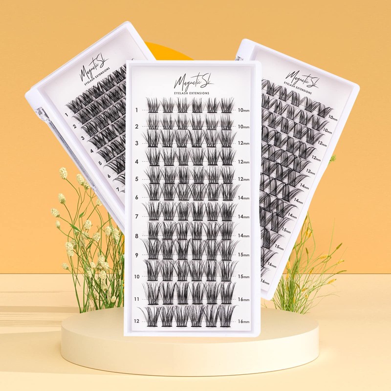Cluster Lashes 72 Individual Lashes Clusters Eyelash Extensions False Eyelashes