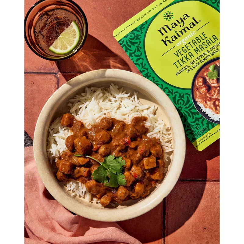 MAYA KAIMAL Organic Indian Vegetable Tikka Masala | 10oz (PACK