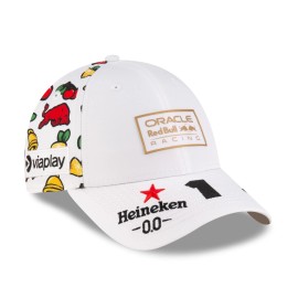 Red Bull Racing F1 Special Edition Max Verstappen Las Vegas GP Hat White
