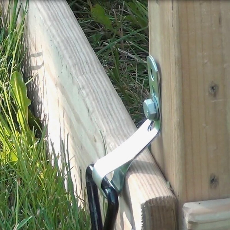 Swing-N-Slide WS 4521 Anchor-It Metal Ground Anchors for Swing Set-