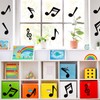 Whaline Music Notes Cutouts 45Pcs Musical Note Shape Cut Outs
