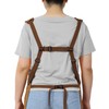 SVRCK Heavy-Duty Waxed Canvas Tool Apron for Comfort and, Adjustable