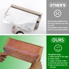Extra Large Vacuum Sealer Bag Roll Dispenser with Slide Cutter