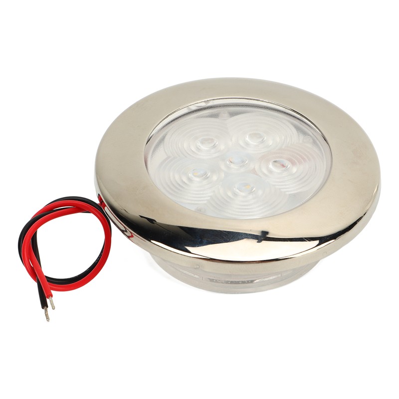 LED Puck Light DC12V RV Boat Ceiling Recessed Mount Interior