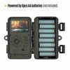 24MP Camera Night Vision Movement 1296P HD IP65 Water Resistant