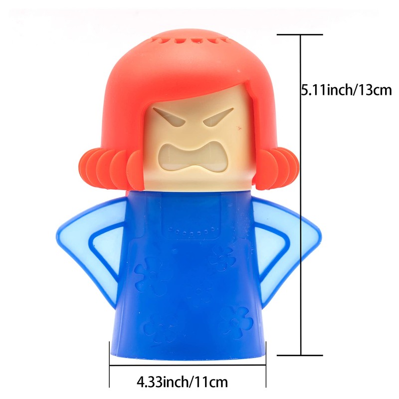 ZPCTECHGO Angry Mum Microwave Oven Cleaner for Kitchen Office, Microwave