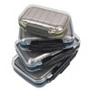 Aventik Fly Box for Fly Fishing Double Sided Waterproof Lightweight