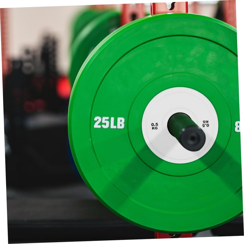 GRIRIW Steel Core Rubber Coated Gym Plates Small Weight Plates