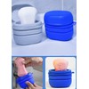 2PCS Travel Soap Case, Leak Proof Silicone Travel Soap Container