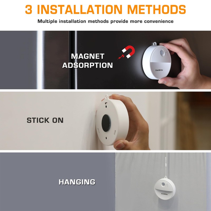 EverBrite LED Motion Sensor Night Light, Dimmable Night Lights with