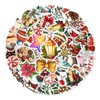 108PCS Christmas Stickers Pack, Waterproof Vinyl Holiday Stickers for Kids