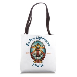 En Pou Lighthouse Spain Tote Bag
