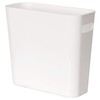 Youngever 1.5 Gallon Slim Trash Can, Plastic Garbage Container Bin,