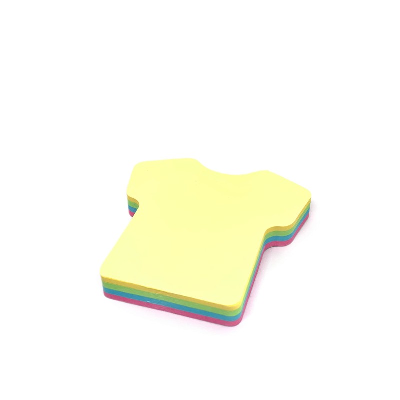 GUMTAPE Clothes Shape Sticky Notes 76 mm x 76mm, 6