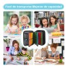 Estuche Para Lápices72 Ranuras Lapiceras Organizador Escolar