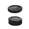 Gatuida 15sets Camera Body Cap and Rear Lens Cover for