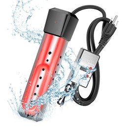 2000W Electric Immersion Heating Rod Portable Water Heater For Bathtubs Pools and Outdoor Use Fast Heating for Homes and Schools Set temperature(Constant temperature type)