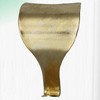 Twzqsyw Brass-Plated Steel Moulding Picture Rail Hook - Pack of