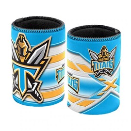 Gold Coast Titans NRL Rugby Logo Can Cooler