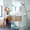 simpletome Shower Head Holder Adhesive Adjustable Bracket Wall Mount SUS304