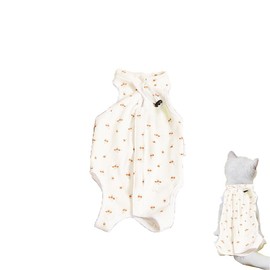 LilaLemon Cat Surgery Recovery Suit,Kitten Onesie Bodysuit, Cat Post Surgical Recovery Suit, Anti-licking Cat Vest Wound Protector, Cat Recovery Clothes
