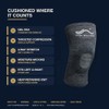 Knee Support Gel Pad, Compression, Sport, Size L