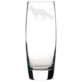 Fox Engraved Hi-Ball Glass, Fox Gift, Fox Glass, Gift for Women, Gift for Men