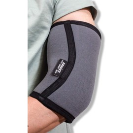 zawick Elbow Sleeve, Elbow Support, Muscle Training, Bench Press, Weight Training (gray, S)