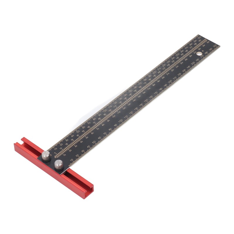 300mm T Square Ruler Woodworking Scriber High Accuracy Marking Measuring